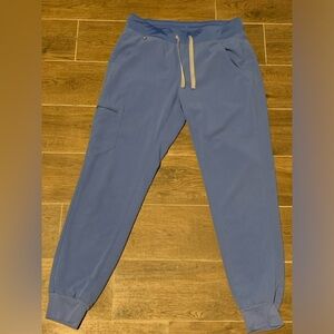 Fig joggers scrub bottoms - ceil blue
